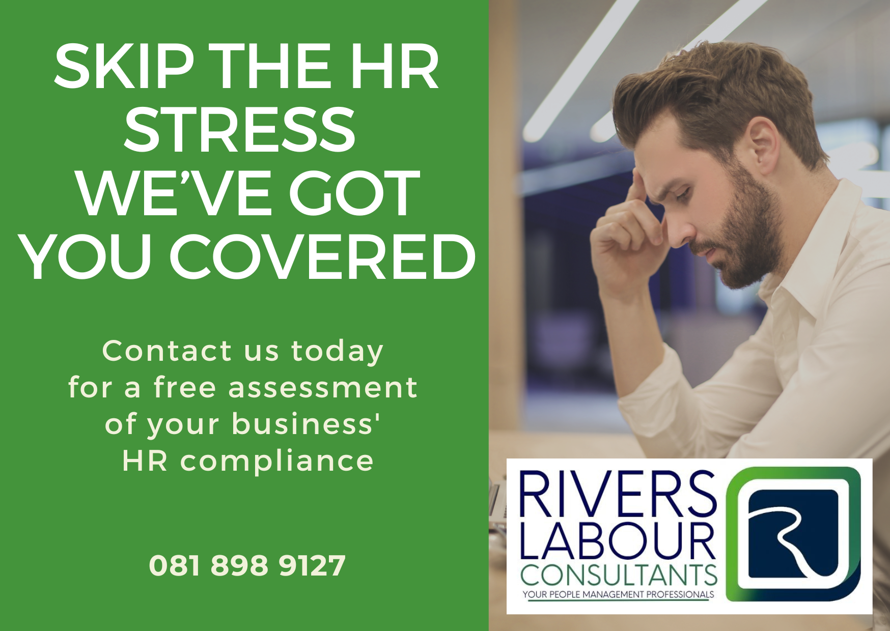 HR DOES NOT HAVE TO BE A PROBLEM